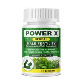 POWER X (HERBAL) – Natural Men’s Vitality Formula with 200+ Ingredients