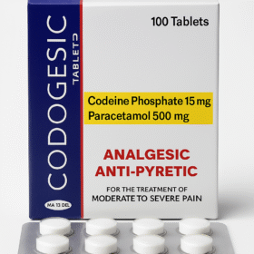 Codogesic Tablets – Codeine Phosphate 15mg + Paracetamol 500mg